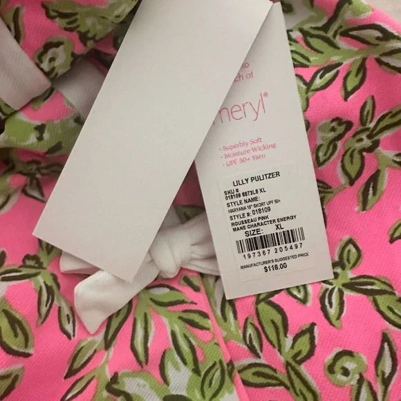 Lilly Pulitzer Luxletic Maryana Skort mane character energy NWT - Picture 4 of 5